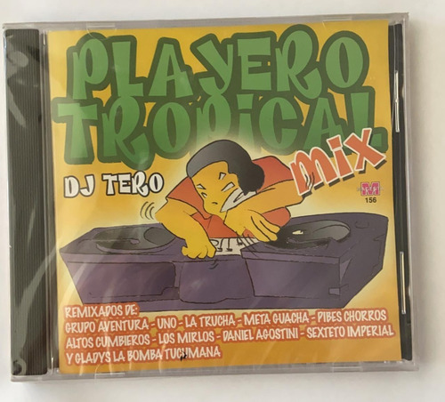 Cd Dj Tero Playero Tropical Mix