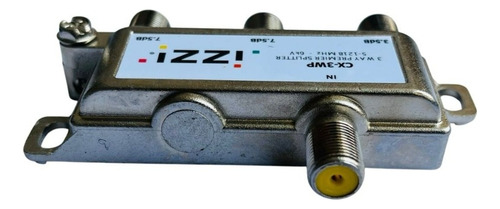 Splitter Divisor De Señal Tv 1 A 3 Aparatos