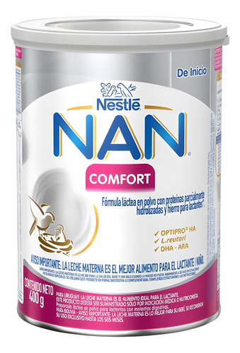 Nan® Comfort 400g | Fórmula Leche En Polvo + Probióticos