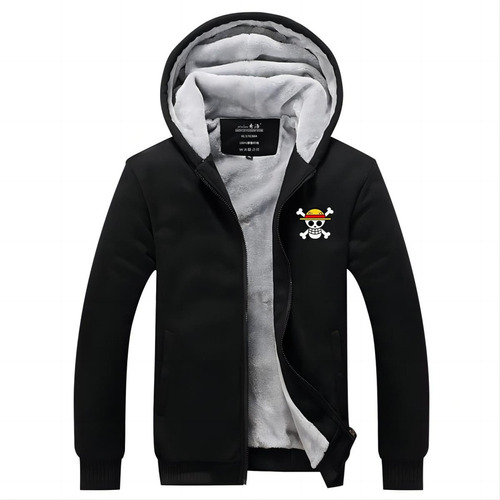 2025 Sudadera Con Capucha De Polar One Piece Monkey D. Luffy