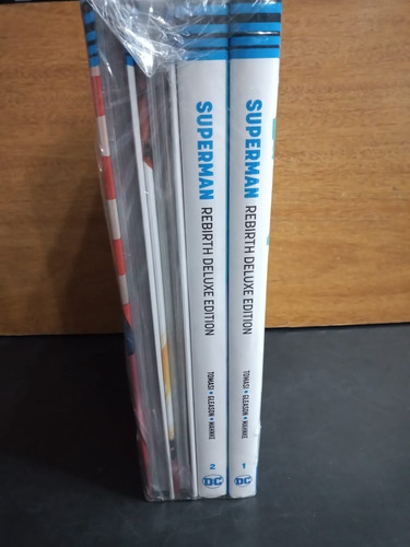 Superman Rebirth Deluxe Edition Pack 1 A 4 Dc (inglés)