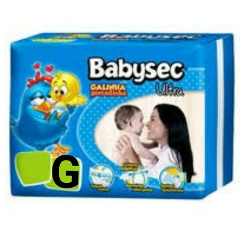 Fralda Babysec G Galinha Pintadinha 180 Unidades