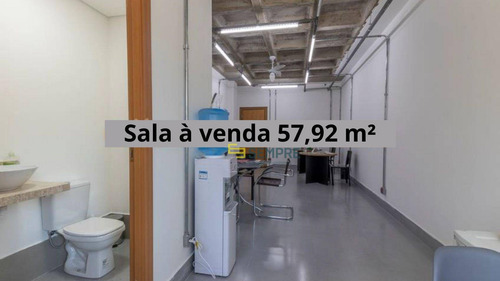 Imagem 8 de 13 de Sala À Venda, 57 M² - Estoril - Belo Horizonte/mg - Sa0152
