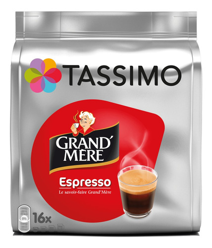 Tassimo Grand Mère Espresso, Café, Cápsula De Café, Caf.