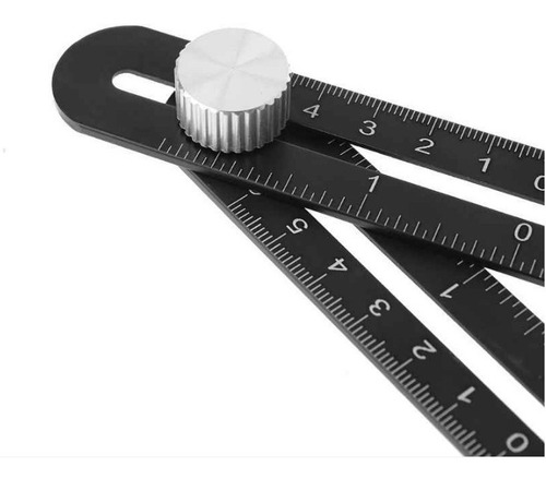 Imagem 6 de 6 de Régua Multi Ângulos Para Cortar Piso Profissional 6 Dobras