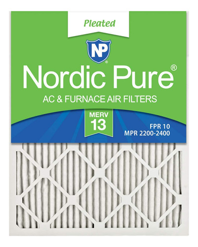 Nordic Pure - Filtros De Aire Plisados Para Aire Acondiciona