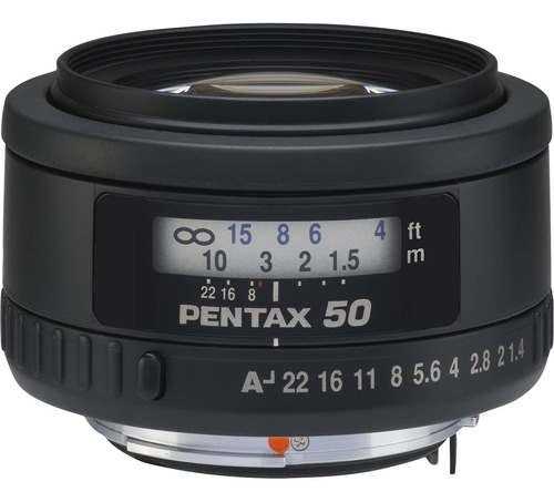 Pentax Normal Smcp-fa 50mm F/1.4 Autofocus Lente