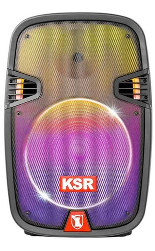 Imagen 4 de 5 de Bocina Bafle 15'' Recargable Kaiser 25000w Flama Ksw-4015