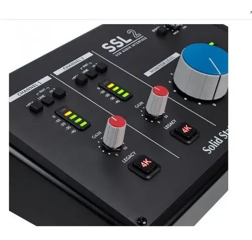 Interface De Áudio Solid State Logic Ssl 2 | Parcelamento sem juros