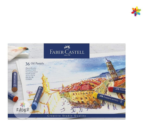 Faber-castell Pastel Oleo Studio Quality X36 Profesional