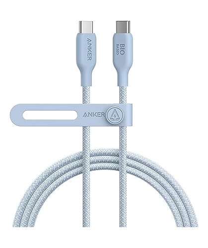 Cable Usb C A Usb C Carga Rapida Anker Bio-braided 1.8mts Az
