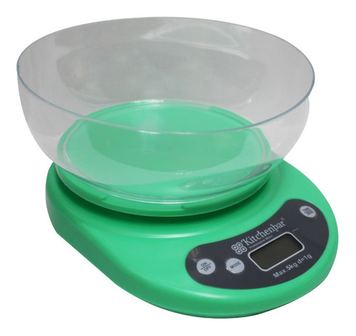 Peso Digital 5kg Color Verde Kitchenbar 