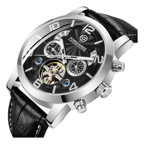 Tourbillion Multifunción Hombre Relojes Reloj Automático