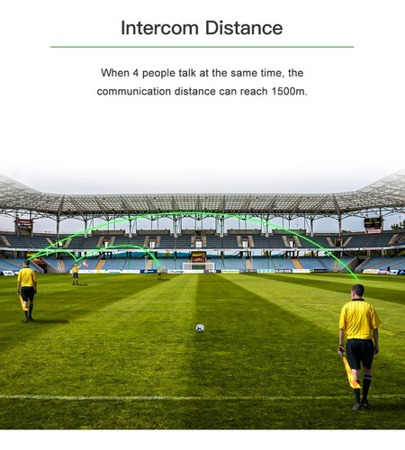 Auriculares De Intercomunicación G4c Para Árbitros De Fútbol