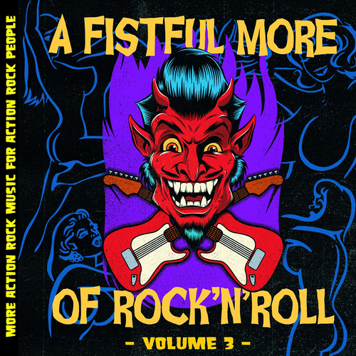 Cd:fistful More Of Rock N  Roll Vol. 3 (various Artists)