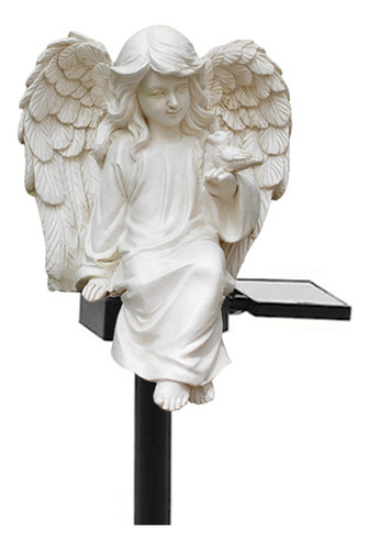 Estaca Solar Angel Stake Angel Para Decoración De Jardín, Lu