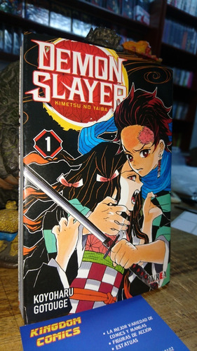 Demon Slayer. Tomos 1 Y 2. Editorial Ivrea Argentina.