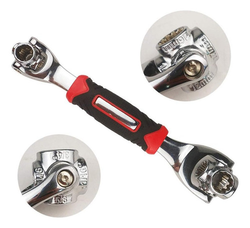 Llave Multiusos 48 Cabeza Hexagonal Uso Facil