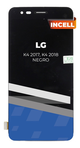 Pantalla Para Lg K4 2017 X230 , K4 2018 Con Marco Negro