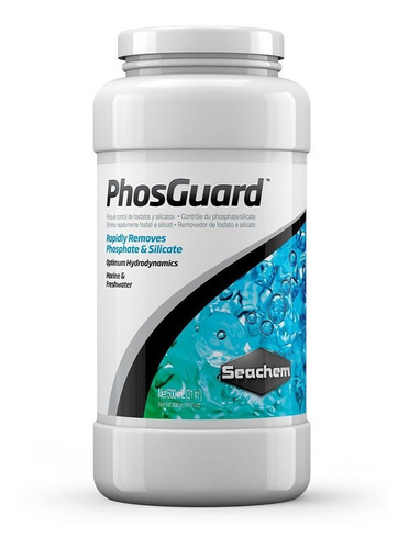 Seachem Phosguard 500ml -elimina Silicato Y Fosfato