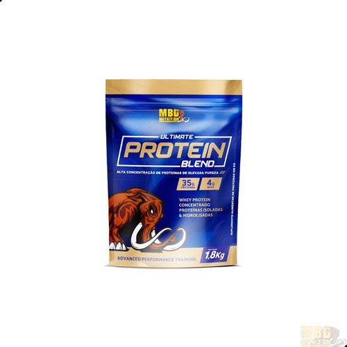 Kit 6 Suplemento Whey Protein Bolic Ultimate Mbd Blend 1,8kg
