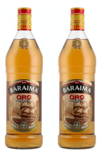 Pack De 2 Ron Baraima Oro 1l