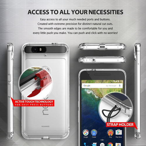 Funda Nexus 6p Ringke Fusion Rigido 100% Original Tpu