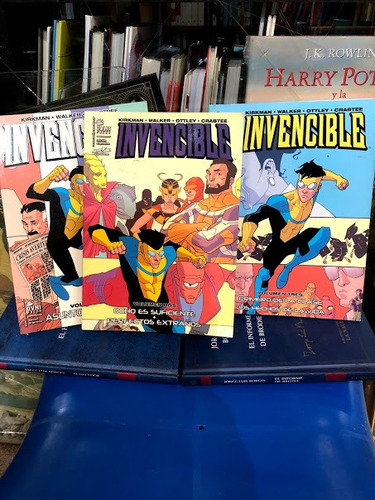 Libros Tomos 1 Al 3 Invencible Kirkman Robert Ovni Press