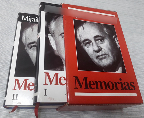 Memorias Mijail Gorbachov - 2 Tomos Tapa Dura Con Caja Nuevo