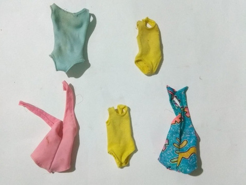 Barbie Traje De Baño Una Sola Pieza Bikini Playa Por Pieza (Usado)