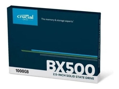 Disco Ssd 1tb 2.5 Sata Crucial Bx500 - Nuevo Sellado