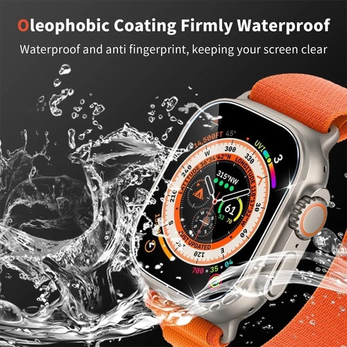 Vidrio Protector Hd De Pantalla Para Apple Watch Ultra 49mm