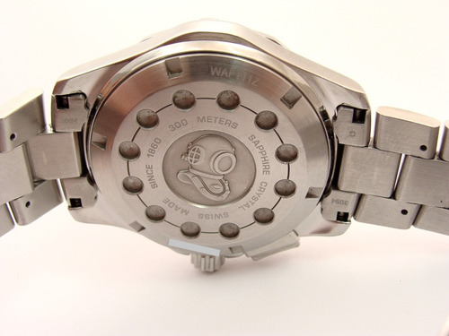Tag Heuer Aquaracer 300m Alarm Aço-aço Waf111z