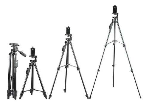 Imagen 4 de 7 de Trípode Soporte Para Celulares Y Camaras Control Bluetooth