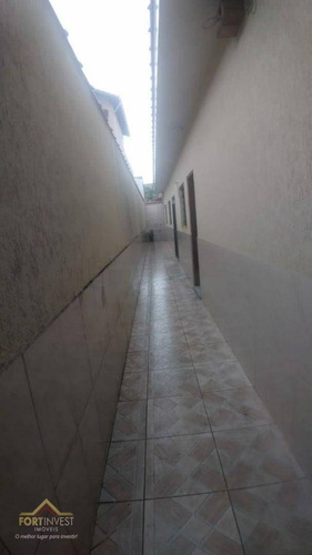 Imagem 11 de 14 de Casa Em Praia Grande, Vila Mirim, Localizado Há 600 Metros Da Praia, Próximo Ao Comércio Local E Futuro Shopping, 2 Dormitórios. - Ca0929