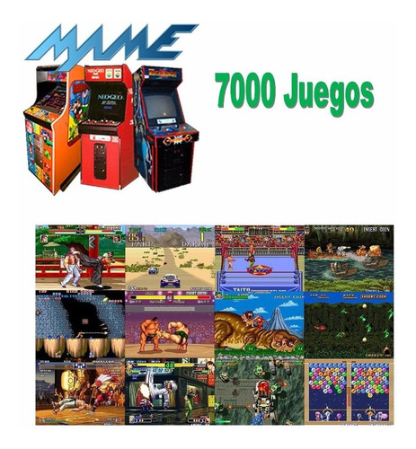 Super ColeccĂon De Juegos Mame Arcade,n64,neo Geo,snk,sega