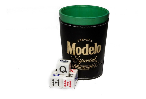 Imagen 2 de 5 de Cubilete Profesional Cervezas + 1 Española + 1 Poker