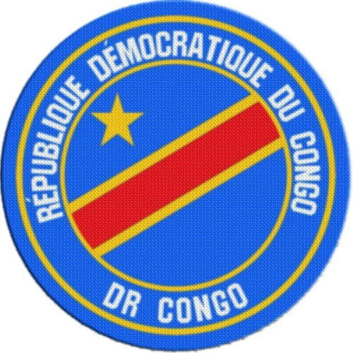 Parche Escudo Circular Congo Republica Democratica M01