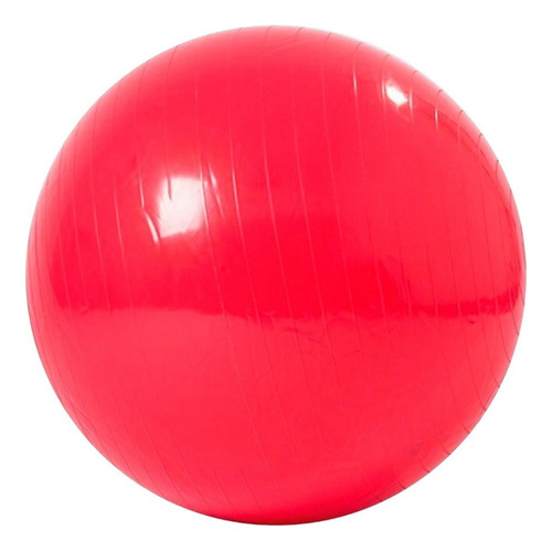 Balon Fisiologico 65 Cm Pelota Esferodinamia Fit Ball Color Rojo
