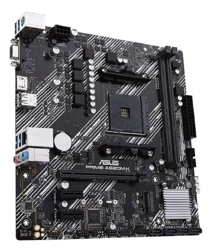 Placa Madre Asus Prime A520m-k Am4 Amd Ryzen Micro Atx