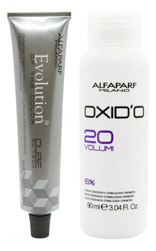 Alfaparf Tintura Evolution Pomo + Oxidante X90ml A Elección