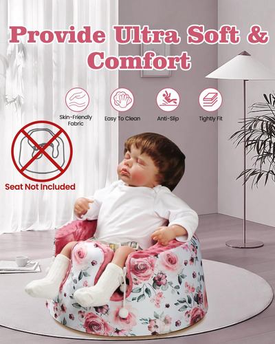 Funda De Asiento Compatible Con Asiento Bumbo Y Asiento Nuby