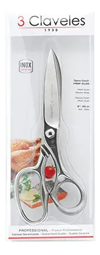 Tijeras De Cocina Profesionales 3 Claveles 423, Acero Inoxid