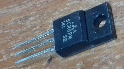 4 Peças Transistor Bcr8pm * Bcr8 Pm * Isolado