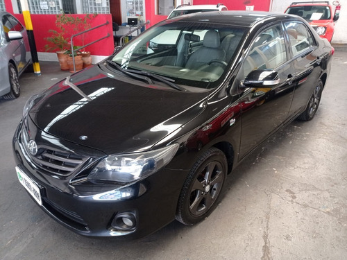 Imagem 10 de 11 de Corolla Xei 2.0 Flex Automatico 2012 Preta Completo Couro