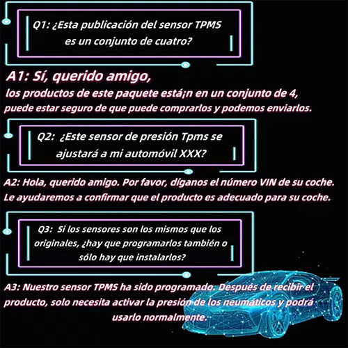 Sensor Presion Llanta para Dodge Ram 1500 2500 3500 4500