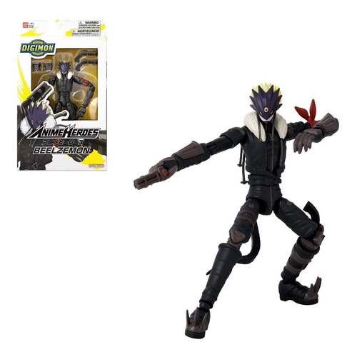 Anime Heroes Digimon Figura De Acción Beelzemon