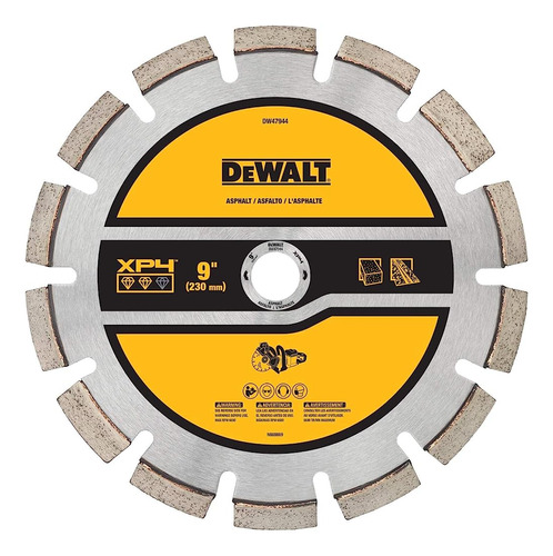 Dewalt Hoja De Sierra De Corte De Asfalto Y Concreto De 9 Pu