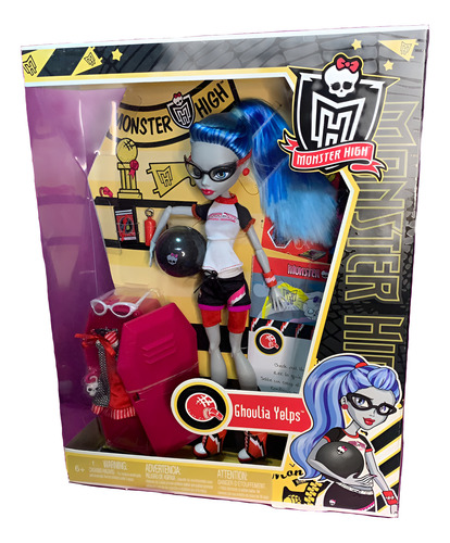 Muñeca Ghoulia Yelps Monster High Classroom Playset