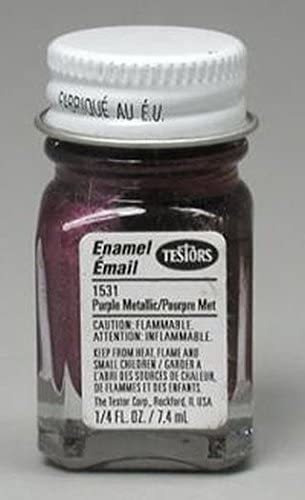 Testors Enamel 1/4 Oz 1100 & 1500 Series Bottles Purple